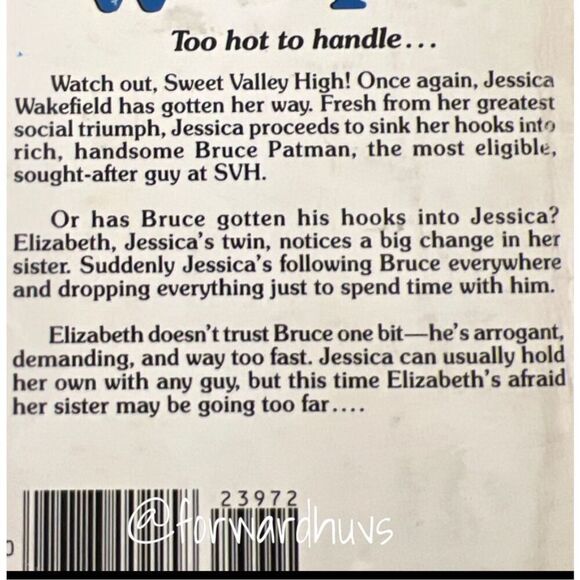 Bundle Sale 3 for $15 | Vintage Sweet Valley High Book | “Playing with Fire” WOR - Picture 7 of 9